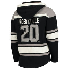 NHL Luc Robitaille Los Angeles Kings '47 Retired Player Name & Number Lacer Pullover Hoodie