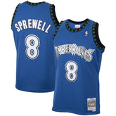 Mitchell & Ness Latrell Sprewell Minnesota Timberwolves 2003/04 Hardwood Classics Swingman Jersey