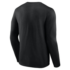 Men's Black Baltimore Orioles Team Heart & Soul Long Sleeve T-Shirt