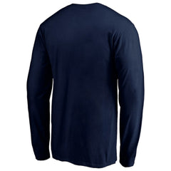 Men's Navy Detroit Tigers Team Heart & Soul Long Sleeve T-Shirt