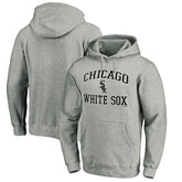 Heather Gray Chicago White Sox Fanatics MTO Label Heart & Soul Pullover Hoodie