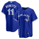 Rush Blue Bo Bichette Toronto Blue Jays Nike Alternate 2 Replica Jersey