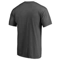 Charcoal Colorado Rockies Iconic Primary Pill T-Shirt