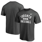 Charcoal Toronto Blue Jays Iconic Primary Pill T-Shirt