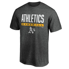Charcoal Athletics Win Stripe Logo T-Shirt II