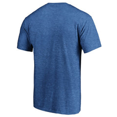 Royal Texas Rangers Cooperstown Collection True Classics Throwback Logo Tri-Blend T-Shirt
