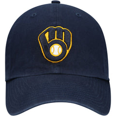 Navy Milwaukee Brewers '47 Clean Up Adjustable Hat