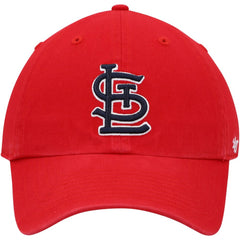 Red St. Louis Cardinals '47 Game Clean Up Adjustable Hat