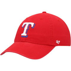 Red Texas Rangers '47 Clean Up Adjustable Hat