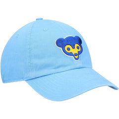 Light Blue Chicago Cubs '47 Logo Cooperstown Collection Clean Up Adjustable Hat