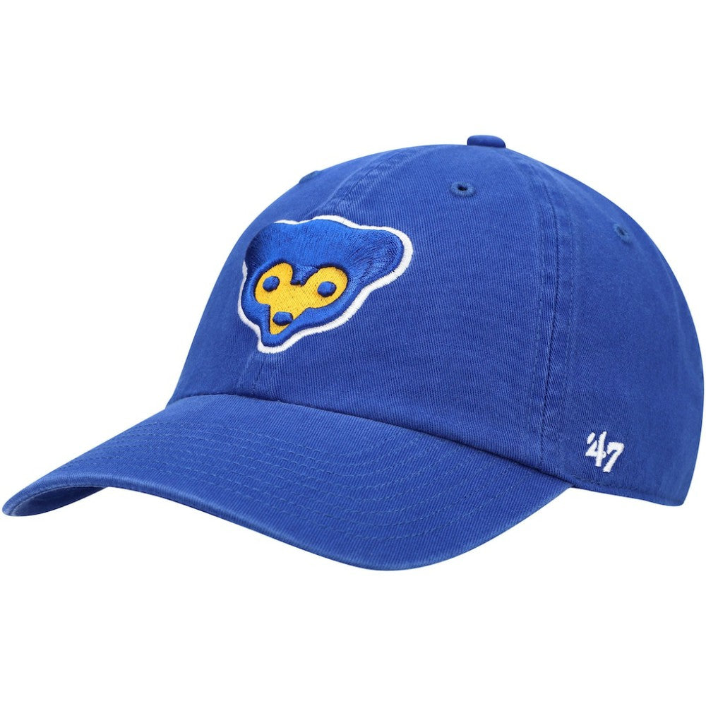 Royal Chicago Cubs '47 Logo Cooperstown Collection Clean Up Adjustable Hat