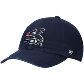 Navy Chicago White Sox '47 1983 Logo Cooperstown Collection Clean Up Adjustable Hat
