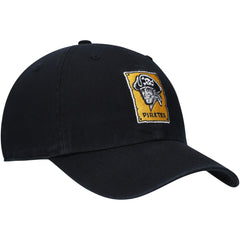 Black Pittsburgh Pirates '47 Logo Cooperstown Collection Clean Up Adjustable Hat