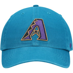 Teal Arizona Diamondbacks '47 Logo Cooperstown Collection Clean Up Adjustable Hat