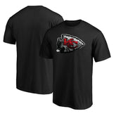 Midnight Mascot Team Logo T-Shirt - Kansas City Chiefs T-shirts