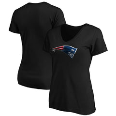 Women's Midnight Mascot Logo V-Neck T-Shirt - New England Patriots T-shirts
