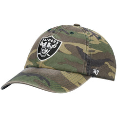 '47 Woodland Clean Up Adjustable Hat - Las Vegas Raiders Hats