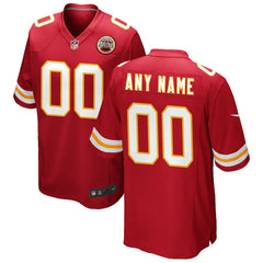 Custom Game Jersey - Kansas City Chiefs Jerseys