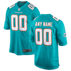 Custom Game Jersey - Miami Dolphins Jerseys
