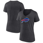 Women's Primary Team Logo V-Neck T-Shirt - Buffalo Bills T-shirts