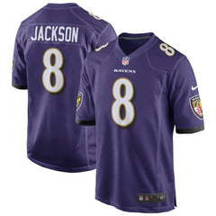 Lamar Jackson Game Jersey - Baltimore Ravens Jerseys