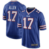 Josh Allen Team Game Player Jersey - Buffalo Bills Jerseys