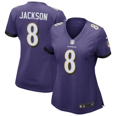 Lamar Jackson Women's Game Jersey - Baltimore Ravens Jerseys