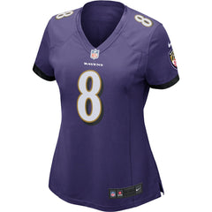 Lamar Jackson Women's Game Jersey - Baltimore Ravens Jerseys