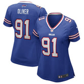 Ed Oliver Women's Game Jersey - Buffalo Bills Jerseys