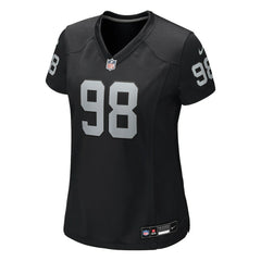 Maxx Crosby Women's Jersey - Las Vegas Raiders Jerseys