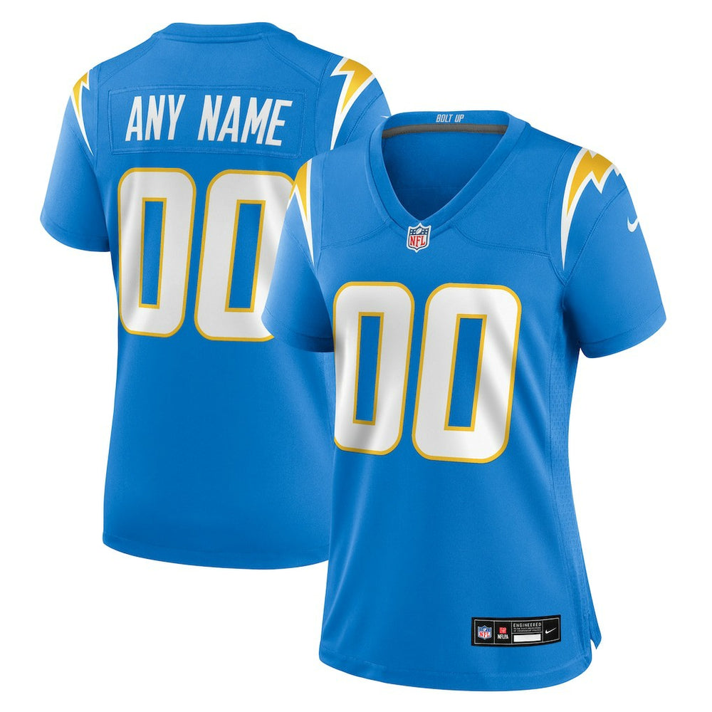 Women's Custom Game Jersey - Los Angeles Chargers Jerseys