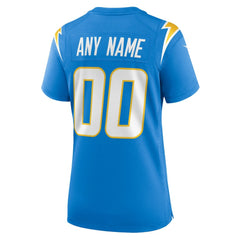 Women's Custom Game Jersey - Los Angeles Chargers Jerseys