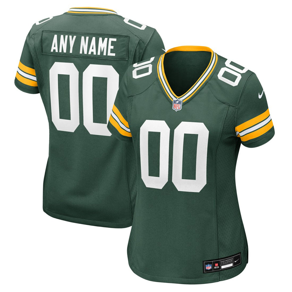 Women's Custom Game Jersey - Green Bay Packers Jerseys