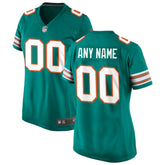 Women's Alternate Custom Game Jersey - Miami Dolphins Jerseys