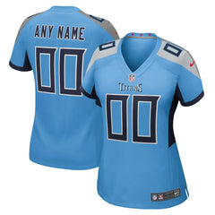Women's Alternate Custom Game Jersey - Tennessee Titans Jerseys
