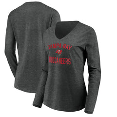 Women's Victory Arch Long Sleeve V-Neck T-Shirt - Tampa Bay Buccaneers T-shirts