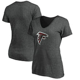 Women's Primary Logo V-Neck T-Shirt - Atlanta Falcons T-shirts