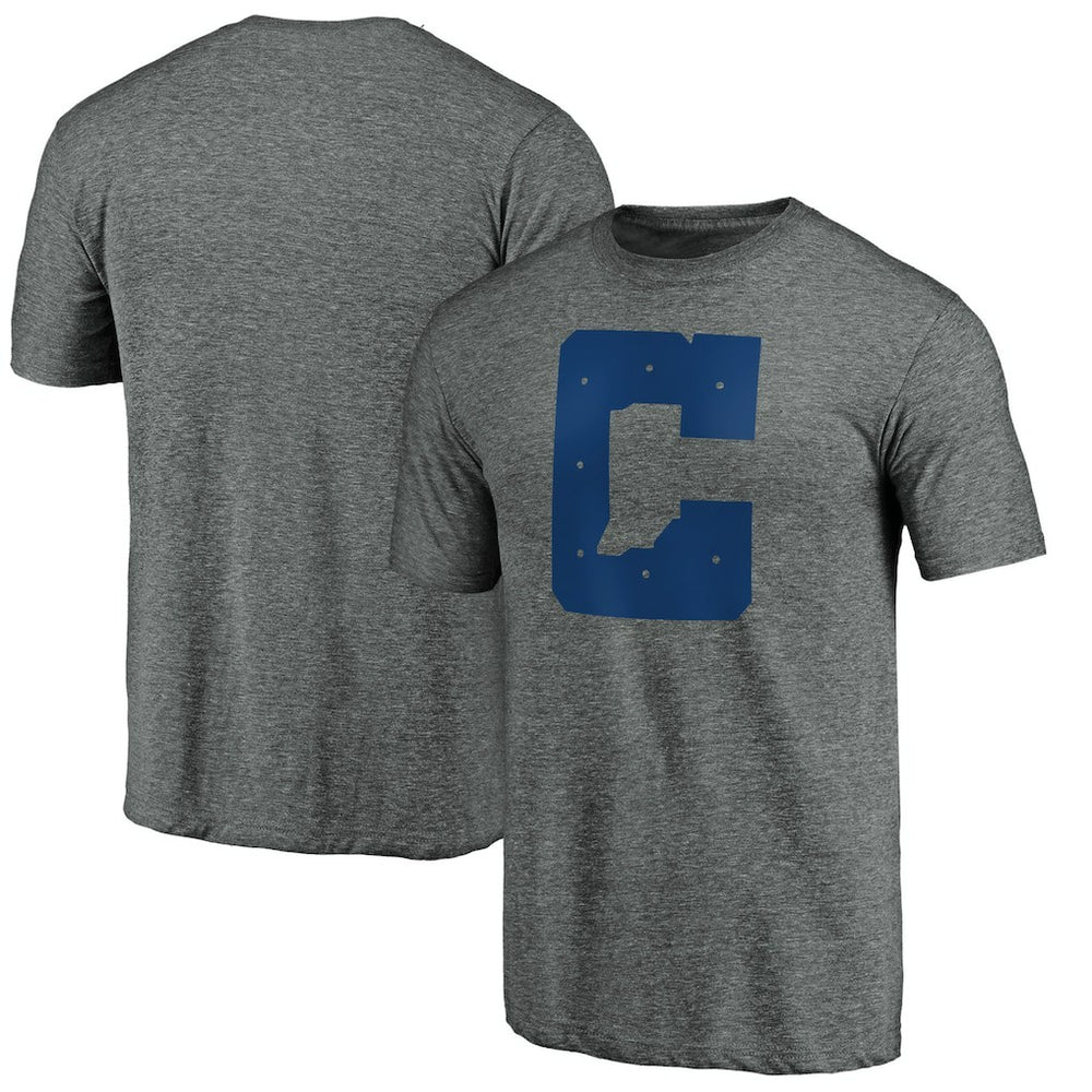 Secondary Logo Tri-Blend T-Shirt - Indianapolis Colts T-shirts