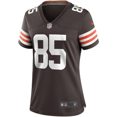 David Njoku Women's Player Game Jersey - Cleveland Browns Jerseys