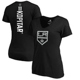 NHL Anze Kopitar Los Angeles Kings Women's Playmaker V-Neck T-Shirt