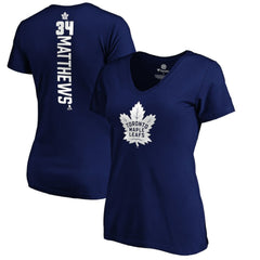 NHL Auston Matthews Toronto Maple Leafs Women's Playmaker V-Neck T-Shirt