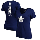 NHL John Tavares Toronto Maple Leafs Women's Playmaker V-Neck T-Shirt