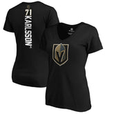NHL William Karlsson Vegas Golden Knights Women's Playmaker V-Neck T-Shirt