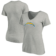 Women's Primary Logo V-Neck T-Shirt - Los Angeles Chargers T-shirts
