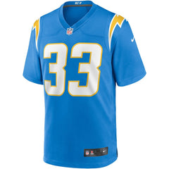Derwin James Game Player Jersey - Los Angeles Chargers Jerseys