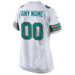 Women's Alternate Custom Game Jersey - Miami Dolphins Jerseys
