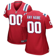 Women's Alternate Custom Jersey - New England Patriots Jerseys