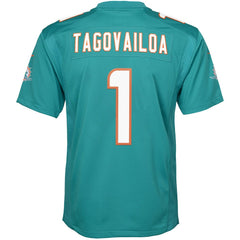 Tua Tagovailoa Youth Game Jersey - Miami Dolphins Jerseys