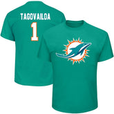 Tua Tagovailoa Big & Tall Player Name & Number T-Shirt - Miami Dolphins T-shirts