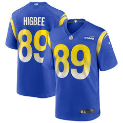 Tyler Higbee Game Player Jersey - Los Angeles Rams Jerseys
